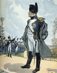 Retrato del emperador Napoleón I (1769-1821) a su regreso del exilio en Elba