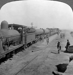 Tren de coches blindados, África del Sudoeste, Primera Guerra Mundial, 1914-1918