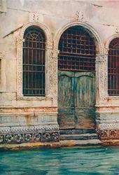 Un portal renacentista, Venecia, c. 1903