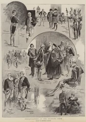 Personalidades en el Salón (litografía)