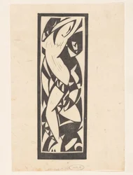 Dos figuras que bailan
