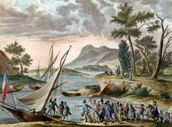 Detención de emigrantes y conspiradores