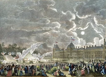Ceremonia por los mártires de 1792. 1794-1804 (grabado)