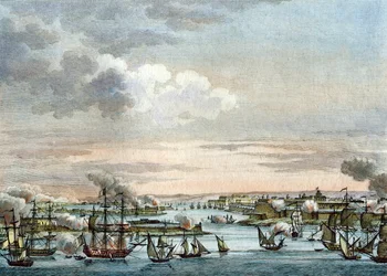 La flota francesa en Malta