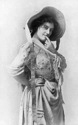 Evie Greene 1876-1917, actriz inglesa, 1902-1903