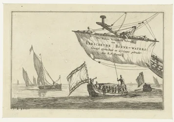 Statensloop y veleros en aguas tranquilas La tuerca y el uso entretenido de Versheyde Binne-Waters; Constigh removió y trajo a Cooper por R.N. Marinero (título de la serie sobre el objeto) Vías navegables interiores (título de la serie)