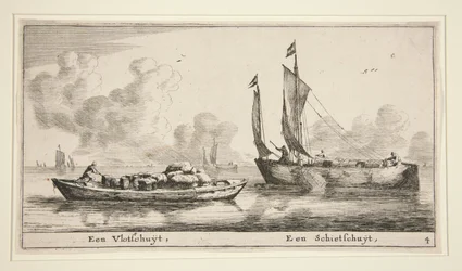 Dos barcos (A Vlotschuyt, A Schietschuyt)