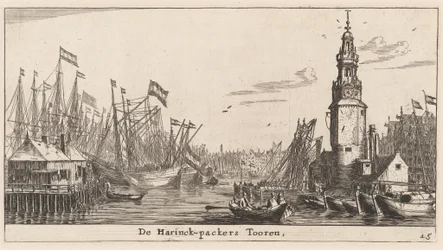 La torre Haringpakkers en Ámsterdam