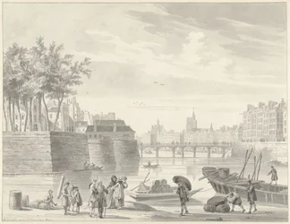 Vista del Pont Rouge, París