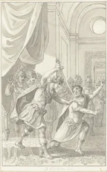El emperador Diocleciano asesina a Aper