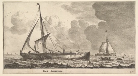 Een Samoureus, siglo XVII