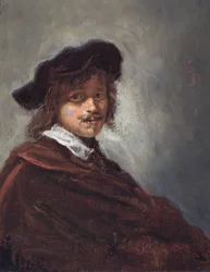 Retrato de un hombre (óleo sobre tabla)