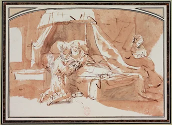 Isaac bendiciendo a Jacob y Esaú (pintura)