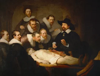 La anatomía del doctor (óleo sobre lienzo)