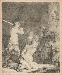 La decapitación de Juan el Bautista, 1640
