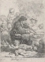La mujer de los panqueques