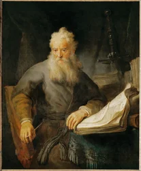 El apóstol Pablo (pintura sobre lienzo)