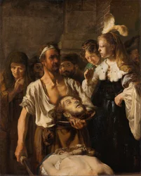 Salomé recibe la cabeza de Juan el Bautista