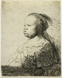 Una mujer africana