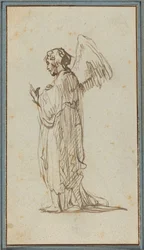 Ángel de pie