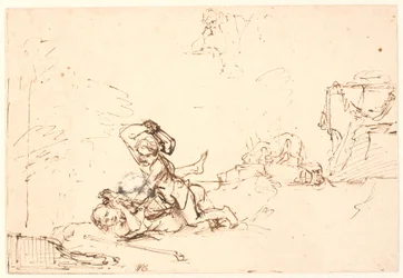Caín matando a Abel