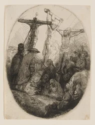 Cristo crucificado entre dos ladrones