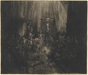 Cristo Crucificado entre los Dos Ladrones (Las Tres Cruces)