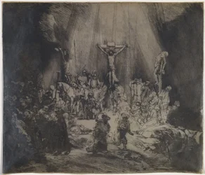Cristo Crucificado entre los Dos Ladrones (Las Tres Cruces)
