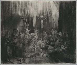 Cristo crucificado entre los dos ladrones: "Las Tres Cruces"