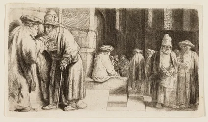 Judíos en la sinagoga