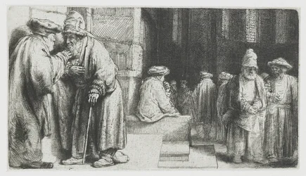 Judíos en la sinagoga