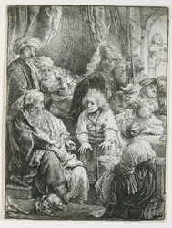 José contando sus sueños, 1638