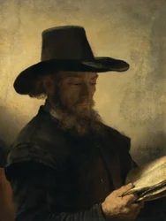 Hombre leyendo, c.1648