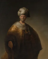 Hombre con traje oriental El noble esclavo