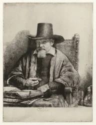 Retrato de Arnold Tholinx Arnout Tholinx, inspector