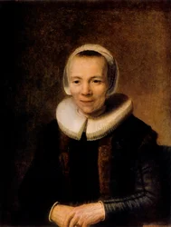 Retrato de Baertje Martens, 1649