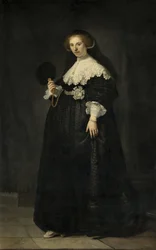Retrato de Oopjen Coppit, 1634