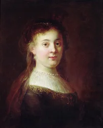Retrato de Saskia van Uylenburch, c.1633