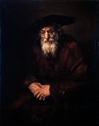 Retrato de un viejo judío, 1654.