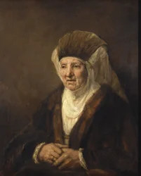 Retrato de una anciana, 1655
