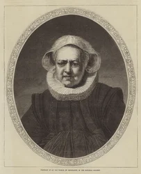 Retrato de una anciana, en la Galería Nacional