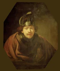 Autorretrato como guerrero