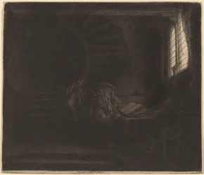 San Jerónimo en una cámara oscura