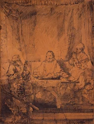 Cena en Emaús