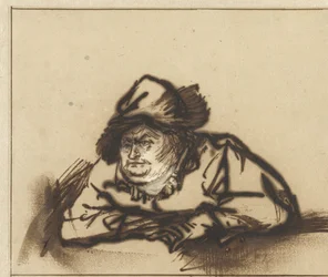 El actor Willem Bartholsz Ruyter como campesino
El actor Willem Bartholsz Ruyter como campesino