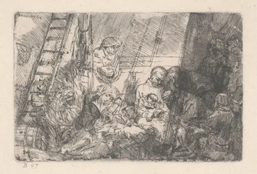 La circuncisión en el establo, 1646-54