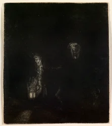 La huida a Egipto (una obra nocturna)