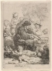 La mujer de los panqueques