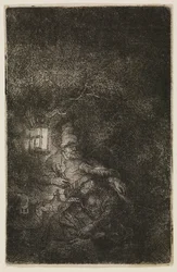El descanso durante el vuelo (una pieza nocturna)