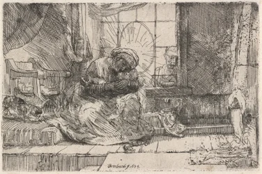 La Virgen y el Niño con el Gato y la Serpiente, 1654